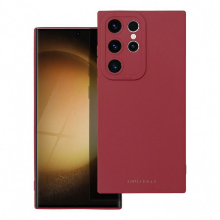 Samsung Galaxy S23 Ultra 5G Coque Roar Luna Monochromatique, Élégant, Un accessoire esthétique  Rouge