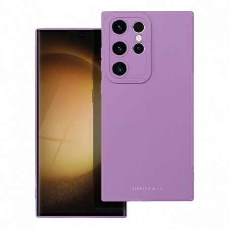 Samsung Galaxy S23 Ultra 5G Coque Roar Luna Monochromatique, Élégant, Un accessoire esthétique  Violet (Violet)