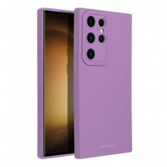 Samsung Galaxy S23 Ultra 5G Coque Roar Luna Monochromatique, Élégant, Un accessoire esthétique  Violet (Violet)