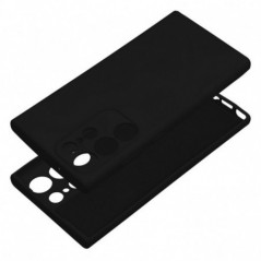 Samsung Galaxy S23 Ultra 5G Coque Silicone Élégant  Noir