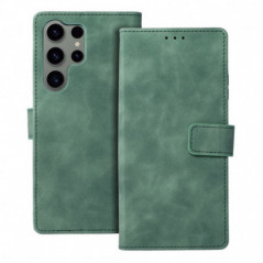 Samsung Galaxy S23 Ultra 5G Portefeuilles TENDER Book Vert
