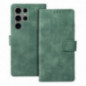 Samsung Galaxy S23 Ultra 5G Portefeuilles TENDER Book Vert