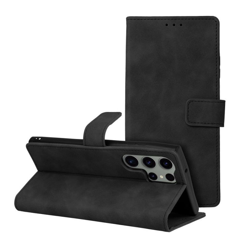Samsung Galaxy S23 Ultra 5G Portefeuilles TENDER Book Noir