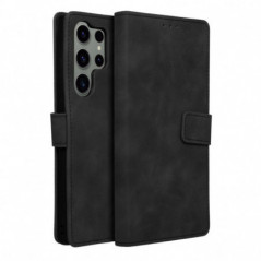 Samsung Galaxy S23 Ultra 5G Portefeuilles TENDER Book Noir