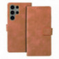 Samsung Galaxy S23 Ultra 5G Portefeuilles TENDER Book Brun