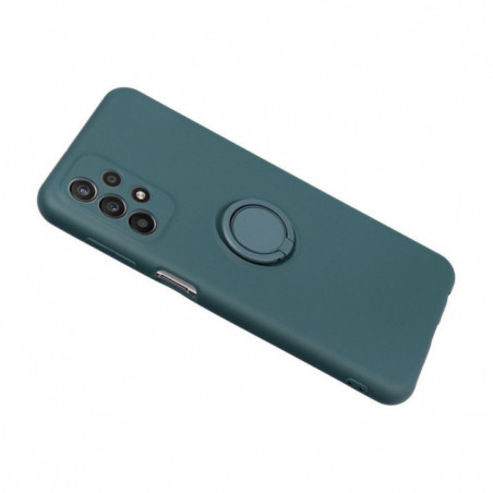 Samsung Galaxy S23 FE Coque Silicone ring Vert