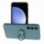 Samsung Galaxy S23 FE Coque Silicone ring Vert