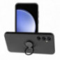 Samsung Galaxy S23 FE Coque Silicone ring Noir