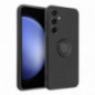 Samsung Galaxy S23 FE Coque Silicone ring Noir