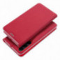 Samsung Galaxy Xcover7 Portefeuilles LUNA Book Carbon Fibre de carbone, Élégant  Rouge
