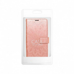 Apple iPhone 16 Pro Portefeuilles MEZZO Book Pêche clair