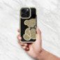 Apple iPhone 15 Pro Max Coque Teddy bear Or