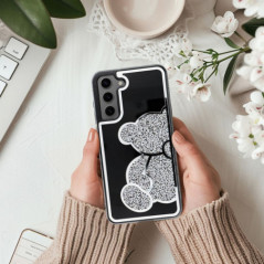 Samsung Galaxy A13 LTE Coque Teddy bear Argenté