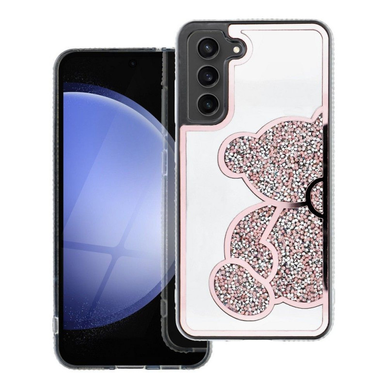 Samsung Galaxy A13 LTE Coque Teddy bear Rose