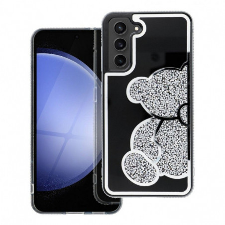 Samsung Galaxy A51 LTE Coque Teddy bear Argenté