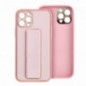 Samsung Galaxy S24 FE Coque LEATHER Case Kickstand Rose