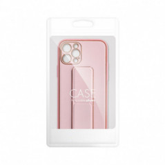 Samsung Galaxy S24 FE Coque LEATHER Case Kickstand Rose