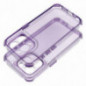 Apple iPhone 12 Coque Matrix Clear Violet clair Apple iPhone 12 Coque Matrix Clear Violet clair