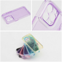 Apple iPhone 14 Coque Matrix Clear Violet clair