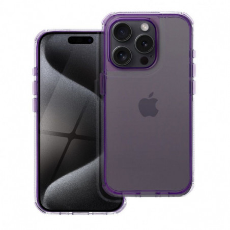 Apple iPhone SE 2020 Coque Matrix Clear Violet clair