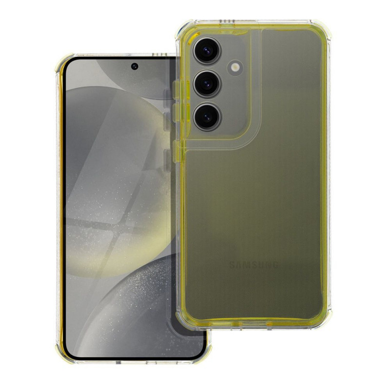 Samsung Galaxy S20 FE 5G Coque Matrix Clear Jaune Samsung Galaxy S20 FE 5G Coque Matrix Clear Jaune