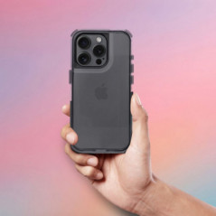 Apple iPhone 15 Coque Matrix Clear Noir