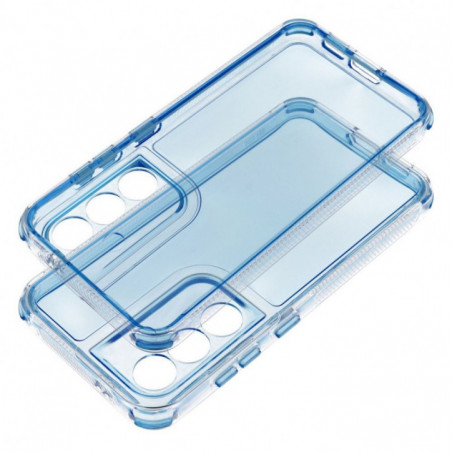 Samsung Galaxy A15 LTE Coque Matrix Clear Bleu