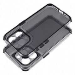 Apple iPhone 15 Pro Coque Matrix Clear Noir