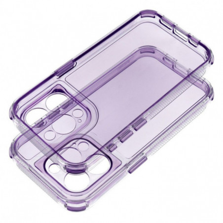 Apple iPhone 15 Pro Max Coque Matrix Clear Violet clair