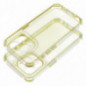Apple iPhone 15 Pro Coque Matrix Clear Jaune Apple iPhone 15 Pro Coque Matrix Clear Jaune