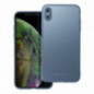 Apple iPhone XS Max Coque Roar Matte Glass Élégant  Bleu