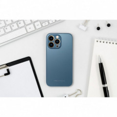 Apple iPhone XS Max Coque Roar Matte Glass Élégant  Bleu