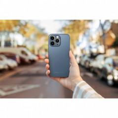 Apple iPhone XS Max Coque Roar Matte Glass Élégant  Bleu