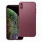 Apple iPhone XS Max Coque Roar Matte Glass Élégant  Bordeaux
