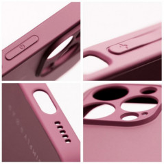 Apple iPhone XS Max Coque Roar Matte Glass Élégant  Bordeaux