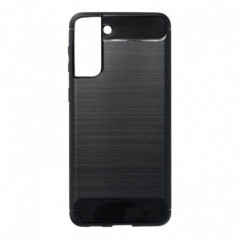 Samsung Galaxy S21 Plus 5G Coque Carbon Élégant  Noir