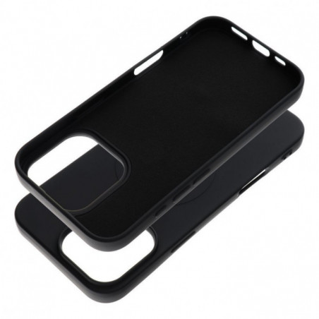 Apple iPhone 16 Pro Max Coque Silicone Mag Cover MagSAFE  Noir