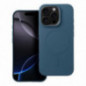 Apple iPhone 16 Pro Coque Silicone Mag Cover MagSAFE  Bleu