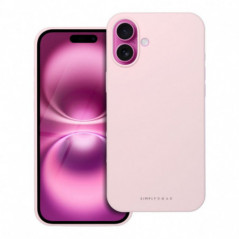 Apple iPhone 16 Plus Coque Roar Cloud-Skin Rose clair