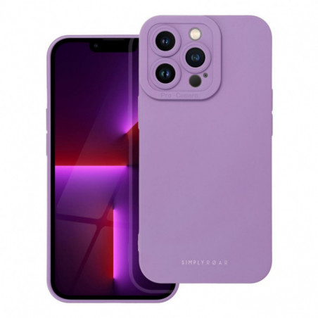 Apple iPhone 16 Pro Max Coque Roar Luna Monochromatique, Élégant, Un accessoire esthétique  Violet (Violet)