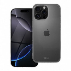 Apple iPhone 16 Pro Max Coque Roar Jelly Case Transparent