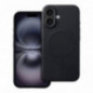 Apple iPhone 16 Coque Silicone Mag Cover MagSAFE  Noir