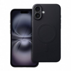 Apple iPhone 16 Plus Coque Silicone Mag Cover MagSAFE  Noir