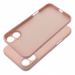 Apple iPhone 16 Plus Coque Silicone Mag Cover MagSAFE  Rose
