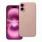 Apple iPhone 16 Plus Coque Silicone Mag Cover MagSAFE  Rose
