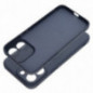 Apple iPhone 16 Pro Coque Silicone Mag Cover MagSAFE  Titane bleu