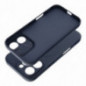 Apple iPhone 16 Pro Coque Silicone Mag Cover MagSAFE  Titane bleu