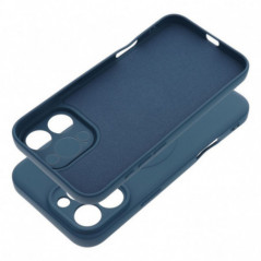 Apple iPhone 16 Pro Max Coque Silicone Mag Cover MagSAFE  Bleu