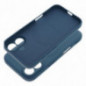 Apple iPhone 16 Coque Silicone Mag Cover MagSAFE  Bleu