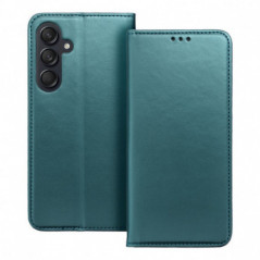 Samsung Galaxy S24 FE Portefeuilles Smart Magneto book Vert foncé